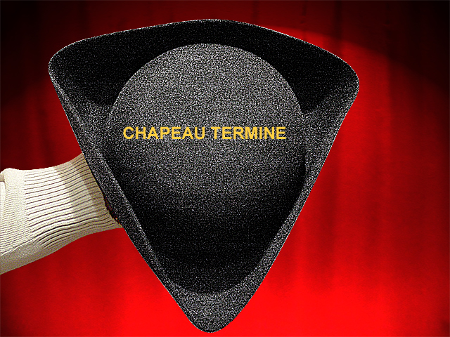 COMMENT restaurer ou réparer les formes des chapeaux PETIT TRICORNE